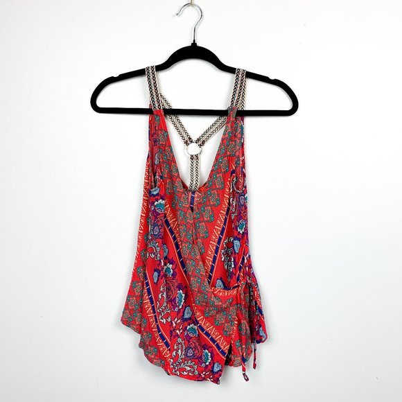 Lulumari Tops - 🌸2/$30🌸 Lulumari Blue & Red Summer Tank Top